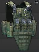 Разгрузочный жилет с бронепластинами Crye Precision "AVS" (Ranger Green)