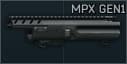 Верхний ресивер GEN1 для MPX 9x19
