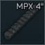 Направляющая 4 дюйма для цевья MPX "GEN1"