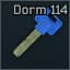 Ключ от комнаты 114 общежития
