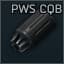 Дульный тормоз PWS "CQB" 5.56x45 для AR-15
