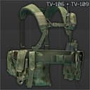 Ременно-плечевая система WARTECH "TV-109 + TV-106" (A-TACS FG)