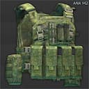 Разгрузочный жилет с бронепластинами ANA Tactical "M2" (Флора Цифра)