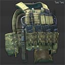 Разгрузочный жилет с бронепластинами 5.11 Tactical "TacTec" (Ranger Green)