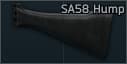 Приклад полимерный Humpback для SA58