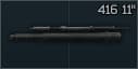Ствол 279мм для HK 416 5.56x45