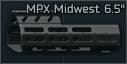 Цевье Midwest Industries "M-LOK" длиной 6.5 дюймов для MPX