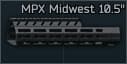 Цевье Midwest Industries "M-LOK" длиной 10.5 дюймов для MPX