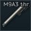 Ствол 127мм с резьбой для M9A3 9x19