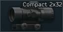 Оптический прицел Monstrum Tactical "Compact Prism Scope 2x32"