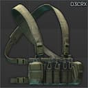 Разгрузочная нагрудная система Haley Strategic "D3CRX" (Ranger Green)