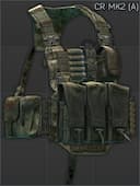 Разгрузочный жилет Stich Profi "Чест Риг MK2" (Штурмовой, A-TACS FG)