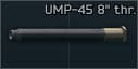 Ствол 203мм с резьбой для HK UMP .45 ACP