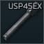 Ствол 132мм Expert для HK USP .45 ACP