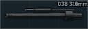 Ствол 318мм для HK G36 5.56x45