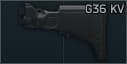 Приклад регулируемый KV для HK G36 