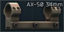 Крепление 34мм AI "AX-50" для оптики
