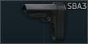 Приклад SB Tactical "SBA3" для AR-15