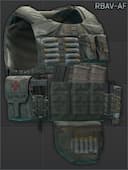 Разгрузочный жилет с бронепластинами ECLiPSE "RBAV-AF" (Ranger Green)