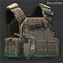 Разгрузочный жилет с бронепластинами Shellback Tactical "Banshee" (A-TACS AU)