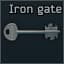 Ключ от железной решетки