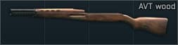 Ложе деревянное для АВТ-40