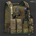 Разгрузочный жилет с бронепластинами Eagle Allied Industries "MBSS" (Coyote Brown)