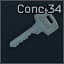 Ключ от комнаты в квартире 34 в Concordia