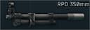 Ствол 350мм обрезанный для РПД 7.62x39