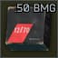 Пачка патронов 12/70 пуля кустарная .50 BMG (25 штук)