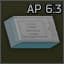 Пачка патронов 9x19мм AP 6.3 (50 штук)