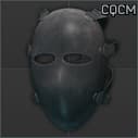 Усиленная баллистическая маска Atomic Defense "CQCM" (Черная)
