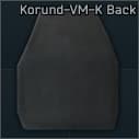 Бронеплита Корунд-ВМ-К (Спина)