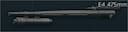 Ствол 475мм тяжелый для M60E4 7.62x51