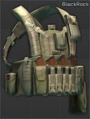 Разгрузочный жилет "BlackRock Chest Rig" (Хаки)