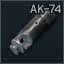 Дульный тормоз-компенсатор 5.45x39 для АК-74