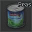 Банка зеленого горошка