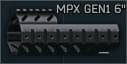 Цевье GEN1 длиной 6 дюймов для MPX
