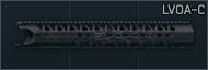 Цевье War Sport "LVOA-C" для AR-15 (Черное)