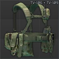 Ременно-плечевая система WARTECH "TV-109 + TV-106" (A-TACS FG)