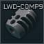 Компенсатор Lone Wolf "LWD-COMP9" для Glock 9x19