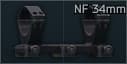 Крепление 34мм Nightforce "Magmount" для оптики