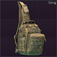 Тактическая однолямочная сумка (Хаки)