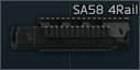 Цевье Quad Rail для SA58