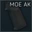 Пистолетная рукоятка Magpul "MOE" для АК (Черная)