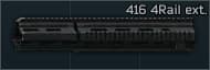 Цевье Quad Rail Extended для HK 416
