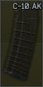 Магазин Circle 10 на 30 патронов 5.56x45 для SLR-106/АК