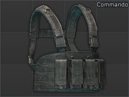 Разгрузочная нагрудная система BlackHawk! "Commando" (Черная)