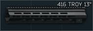 Цевье TROY "M-LOK" длиной 13 дюймов для HK 416