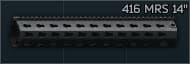 Цевье MRS KeyMod длиной 14 дюймов для HK 416